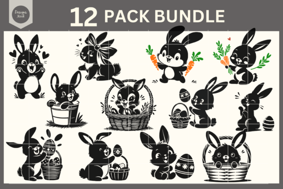 Download Bunnies SVG Bundle, SVG Files for Cricut - Svg files for cricut Collection