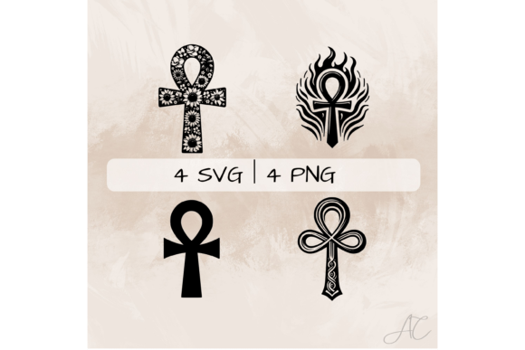 Download Ankh SVG Bundle, Hieroglyp PNG - Ankh Collection